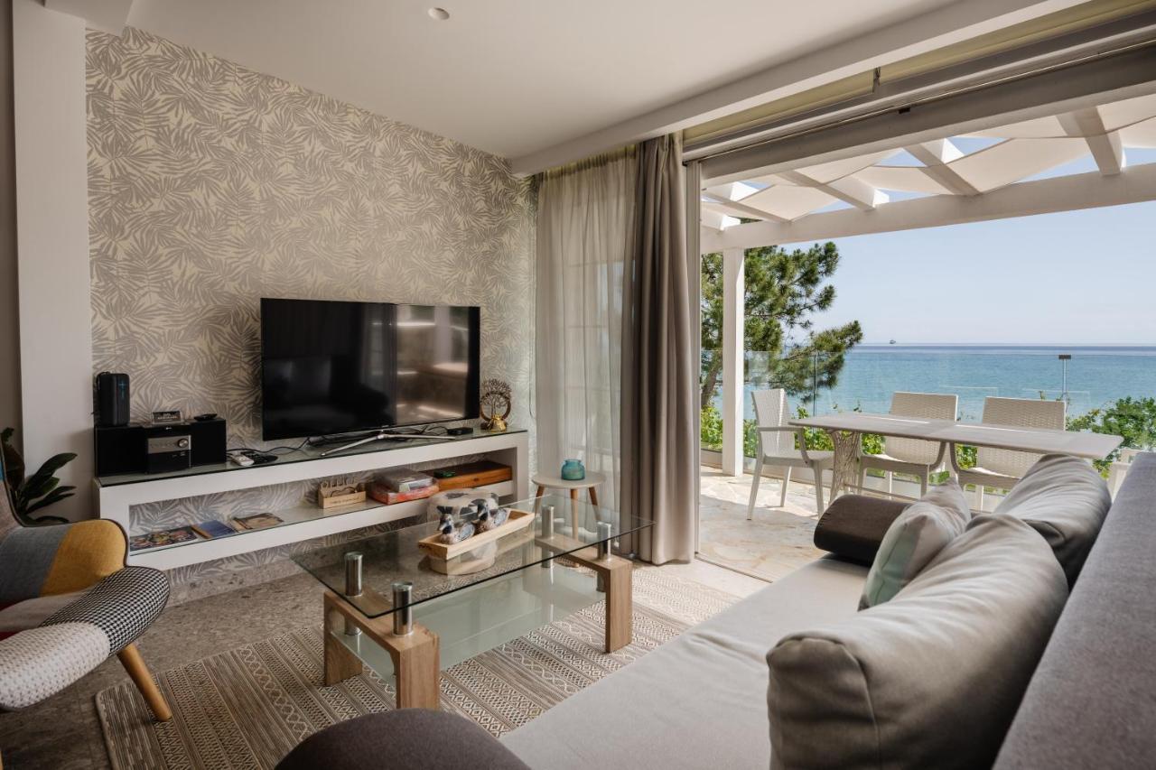 Addimare Sea View Villa, And Events Venue Alykes  Eksteriør billede